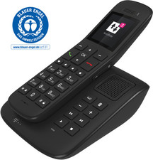 Telekom Sinus A 32 mit Basis und AB ebenholz, Kabelloses Telefon BRANDNEU