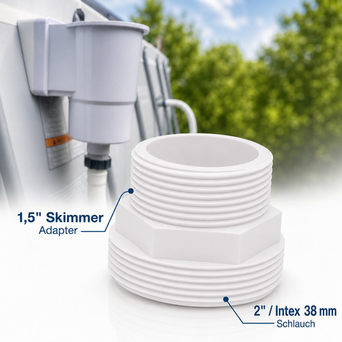 Schlauchadapter skimmer - schlauchadapter,
