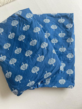 PiP Studio Bed & Bath - 1 Spannbettlaken APPLE TREE BLUE Baumwolle - 90 x 200 cm