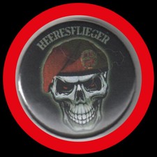 Heeresflieger skull button - heeresflieger,