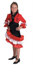Flamenco Kostüm Kleid Kinder