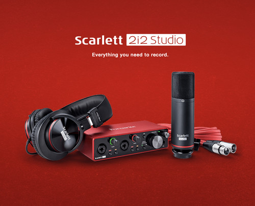 Focusrite scarlett 2i2 - focusrite,