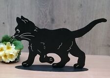 Neu !!  Schwarze Katze 35 cm