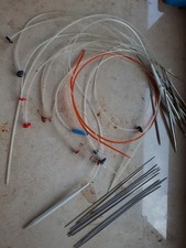 Konvolut Rundstricknadeln, Nadelspiel, Aufbewahrung Stricknadeln