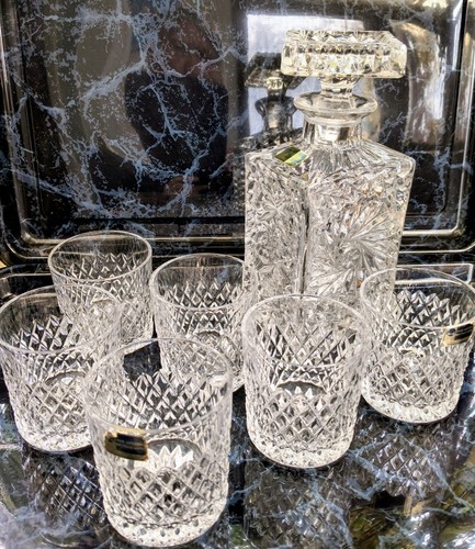 Bohemia whiskey set - bohemia,