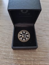 Weißer Topas 925 Silberring