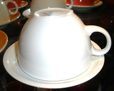 @ Große CAPPUCCINO-Tasse/Set  von SELTMANN Weiden - WEISS @