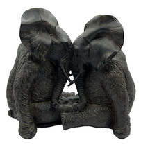 Elefant Deko Paar Pärchen