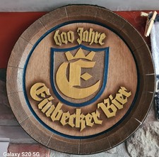 Einbecker Bierwerbung,seltener FASSBODEN