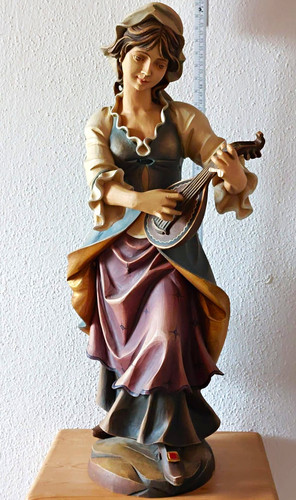 Original grödnertal holzfigur - grödnertal,