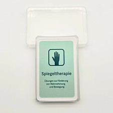 Hand Bildkarten für Spiegeltherapie – Handübungen mit Therapiespiegel
