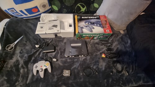 N64 nintendo boxed konsole - 64,