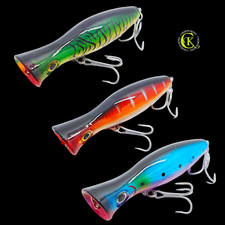 3x 12,5cm Popper Topwater
