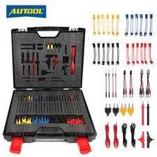 92 tlg Messleitungen KFZ Multimeter Prüfkabel Prüfspitzen Messkabel Diagnosekabe