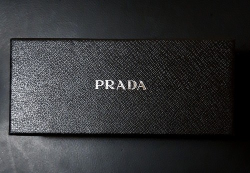 Prada box für - brille, /