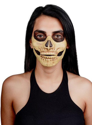 Schädel teilmaske zum - teilmaske,