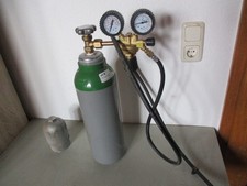 5L Argon Gasflasche leer mit