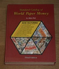 Standard Catalog of World Paper Money. Pick, Albert.