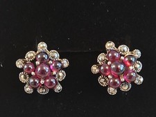 Ohrringe Silber 925 Granat