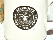 Starbucks Coffee 2002 Barista Mug Pike Place Seattle WA Grande in OVP