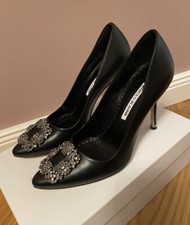 MANOLO BLAHNIK Pumps Leder Gr