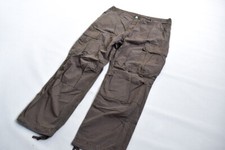 Carhartt Hose Pant Workwear Cargo Vintage Pantaloni Braun Brown Heavy Duty 36x34
