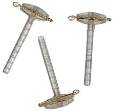 Pinclip (Revers-Anstecknadel) Hochzeitsanstecker, 3 Stck Hochzeit Blumen-Gesteck