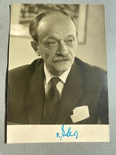 FELIX ECKARDT (†1979) Pressesprecher Adenauer signed  Autogrammkarte 10x15