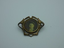 (9293) Jugendstil Fotobrosche