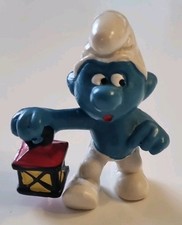 Laternen-Schlumpf , Peyo, Schleich 20024 gelber Punkt