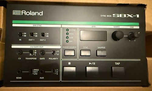 Roland sbx sync - sync, box