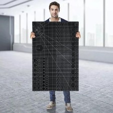 A1 große zweifarbige PVC