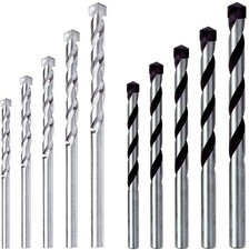 BOHRER SET 4 / 5 / 6 / 8 / 10 mm Steinbohrer-Fliesenbohrer oder Betonbohrer Bohr
