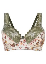 Minimizer BH mit Bügel mit recyceltem Polyamid Gr 105 E Naturbeige Damen Bra Neu