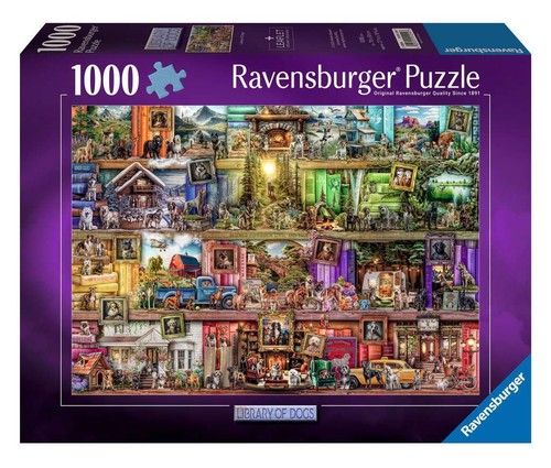 Ravensburger puzzle bibliothek - puzzle,