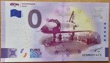 0 Euro Schein: Technik Museum Speyer (Raumfahrtausstellung) /  XEBM / 2024-8