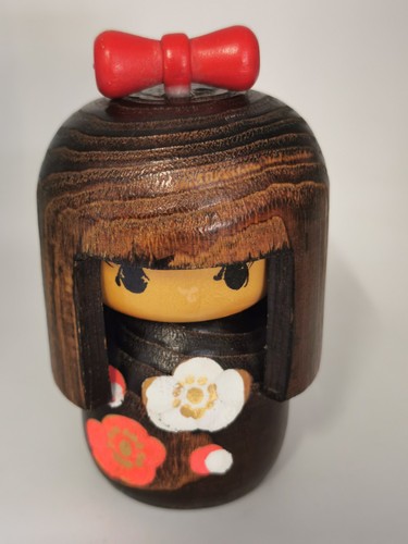 Vintage kokeshi doll - vintage, japan