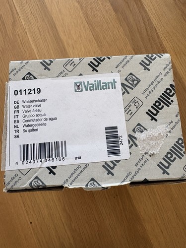 Vaillant wasserschalter - vaillant,