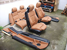 inkl. UMBAU individual sattelbraun BMW E93 Cabrio Lederausstattung Sport Sitze M