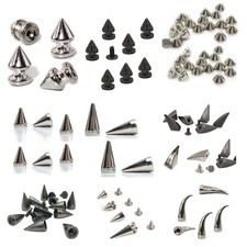 Nieten Schraubnieten ZINK Killernieten Ziernieten Spikenieten Gothic Punk Metal