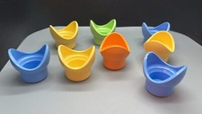 TUPPERWARE 8 bunte Eierbecher