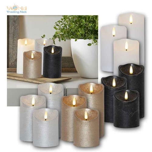 Led kerzen flamme rustic - kerzen, 3d