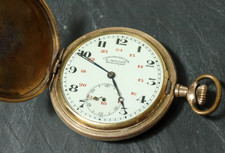 Alte goldene Taschenuhr