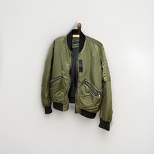 Zara Bomberjacke Khaki Grün, Gr L, TOP