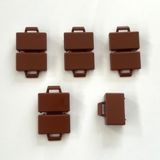 5 Lego Koffer rotbraun NEU