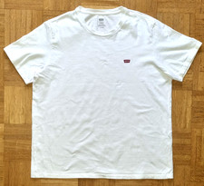 Levi's T-Shirt  Herren  Größe XL  Weiß  Baumwolle