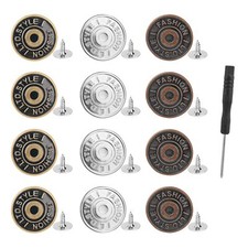 Verstellbare Jeansknöpfe Set