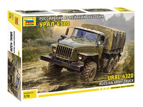Ural 4320 russian army truck - ural-4320,