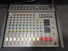 Allsound Mixing Audio Equipment Stereo Mixer DJ