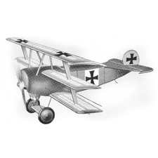 Bauplan Fokker DR I